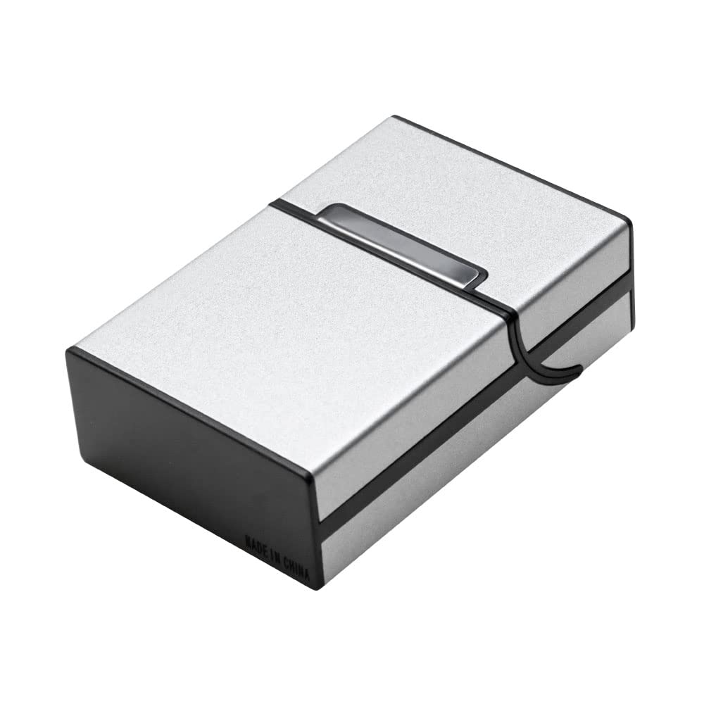 Amazon | AngeliqueShop シガーケース シルバー シガレットケース 20本