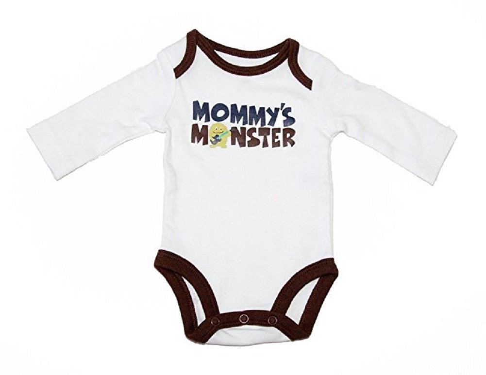 Bodysuit bébé garçon Mommy's Monster Carter's à manches longues - 2