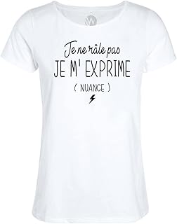 Tee shirt humour femme amazon Clearance