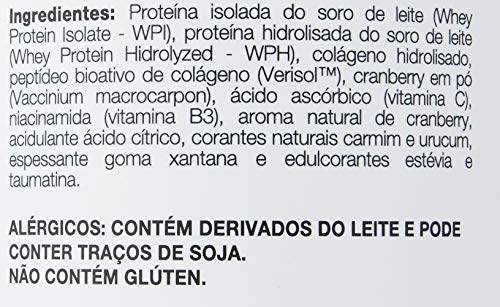 Life Whey Protein Isolado e Hidrolisado - 450g Cranberry, Vitafor