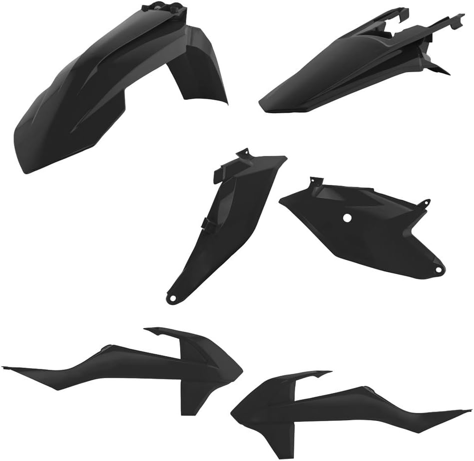 Acerbis Replica Plastic Kit Black for KTM 85 SX 2018