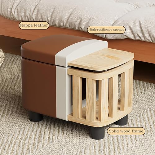 Tabouret à langer ottoman compact pour optimiser les petits espaces - 7