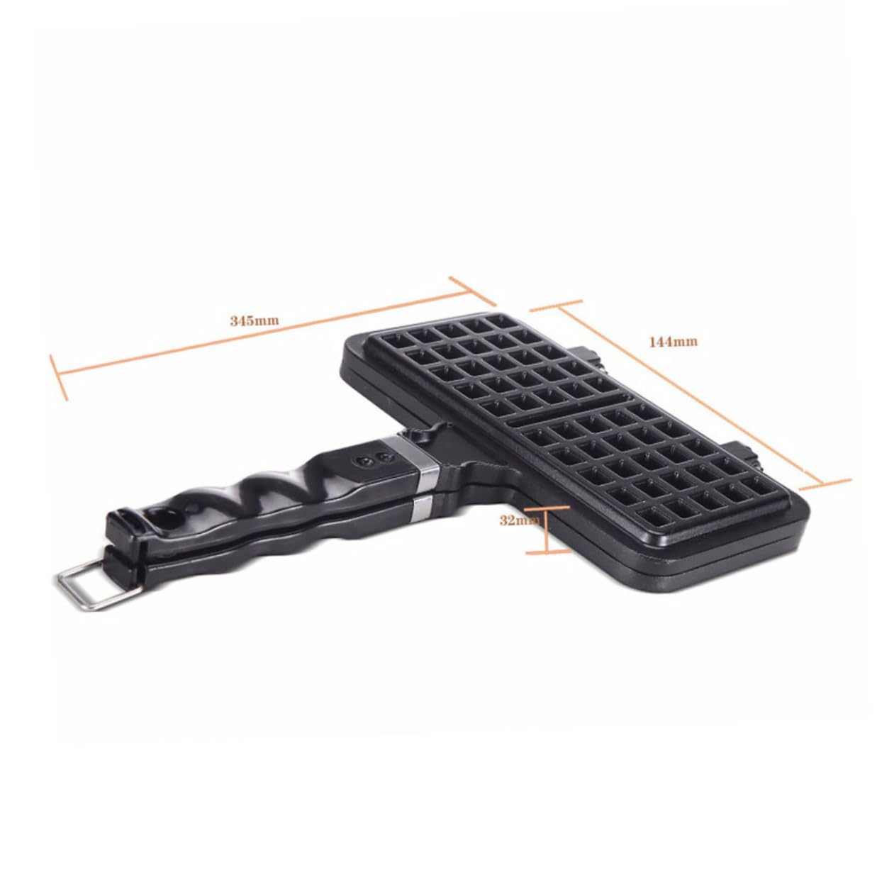 Molde para Hacer Gofres Antiadherente para Horno Molde para Pasteles DIY Compacto y Reutilizable para Cocina Doméstica y Regalo