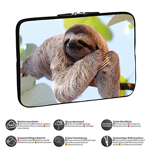 Funda portátil 13,3 pulgadas anticaídas Pedea Chilling Sloth que evita arañazos diarios 3