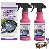 Fast-Acting Heavy-Duty Grill Degreaser Spray,2026 Neu Allzweckreiniger Spray Küchenreiniger Putzmittel,2 Stück BBQ Grill Cleaner,Backofen- und Grillreiniger Reinigungsmittel für Gasgrill,Edelstahl