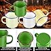 Juego de 4 tazas de esmalte, 350 ml Imagen de Juego de 4 tazas de esmalte, 350 ml