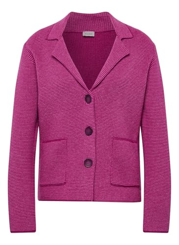 Rabe Strickjacke Gemustert in Pink für Damen