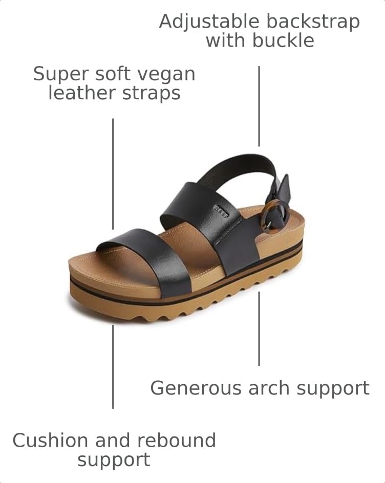Image of REEF Women's Vista Hi Buckle Platform Sandal