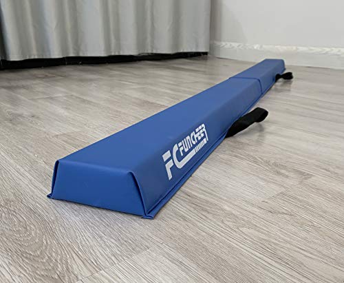 Fc Funcheer 6Ft/9Ft Folding Floor Gymnastics Beam For Kids,Non Slip Rubber Basegymnastics Beam For Training,Professional Home Training With Carrying Bag #TOP5