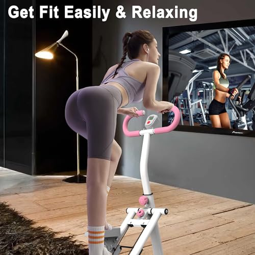 Stair Stepper for Home-Upgrade Vertical Climber Workout Machine for Full-Body Exercise Climber Fitness Equipment with Stable Frame Adjustable Handlebar - Image 6