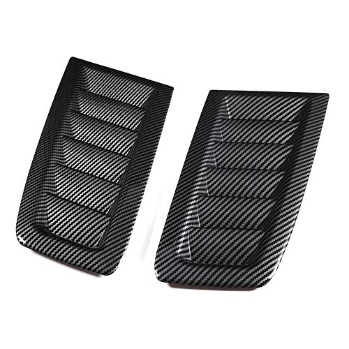 Acouto Hood Scoops Fit For Ford Focus Rs Mk2 Hood Vents For Cars Bonnet Vents 2Pcs Auto Abs Bonnet Air Vent Hood Cover Air Intake Hood Vents For Car Modified Accessory(Hydrographics Transfer Printing) #TOP6