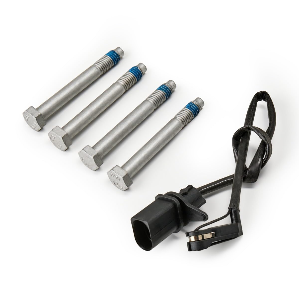 RIDEX PLUS 402B0301P Bremsbelagsatz Bremsbeläge Vorne mit Verschleißwarnkontakt Kompatibel mit AUDI A4 Avant 8K5, B8