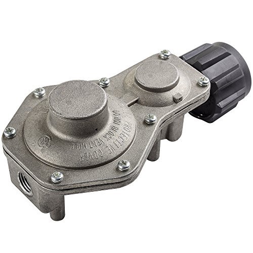 GASPRO Two Stage Propane Regulator, RV Propane Regulator 1/4' Female Outlet, fit for RV Appliance,Stove/Range More