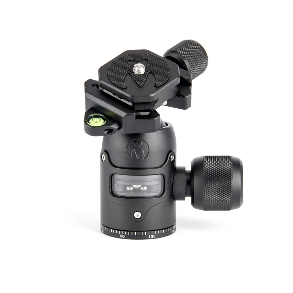 3 Legged Thing AirHed Vu Testa a sfera per treppiede Base panoramica a 360 gradi, testa a sfera compatibile ArcaSwiss adatta per fotocamere più pesanti e obiettivi più lunghi con meccanismo