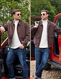 Ekouaer 3-pak męska koszulka z długim rękawem, bielizna termiczna, golf, długi rękaw, ciepła koszulka z polarem wewnętrznym, S-3XL, 3XL