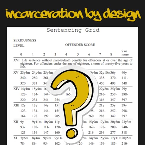 Episde 2. Incarceration by Design: How Washington changed its sentencing system for life and long sentences