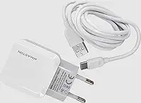 H maston Carregador USB Duplo, 2 Portas USB Turbo, Adaptador de Parede Branco, Carregador turbo, rápido, de celular