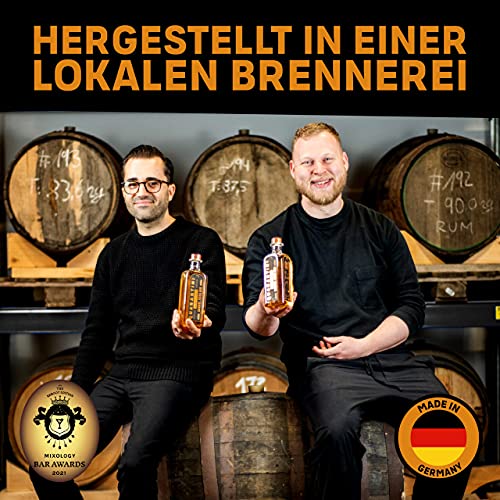 Quarantini Barrel Aged Gin (500ml) – der Premium Gin mit aromatischen Gin Botanicals aus Papaya, Bergamotte und… – Bild 5