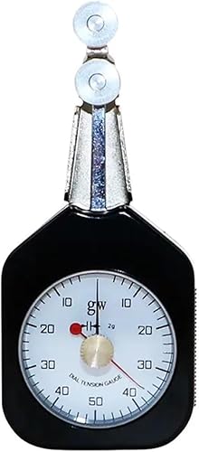 ZERVA Medidor de tensión Dinamómetro Medidor de tensión Industria Textil (Talla 150-10-150gw)