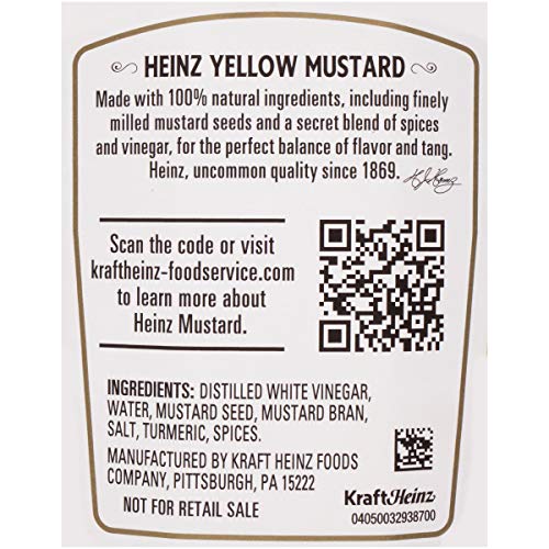 Image of Heinz Yellow Mustard (12.75 oz Bottles, Pack of 16)