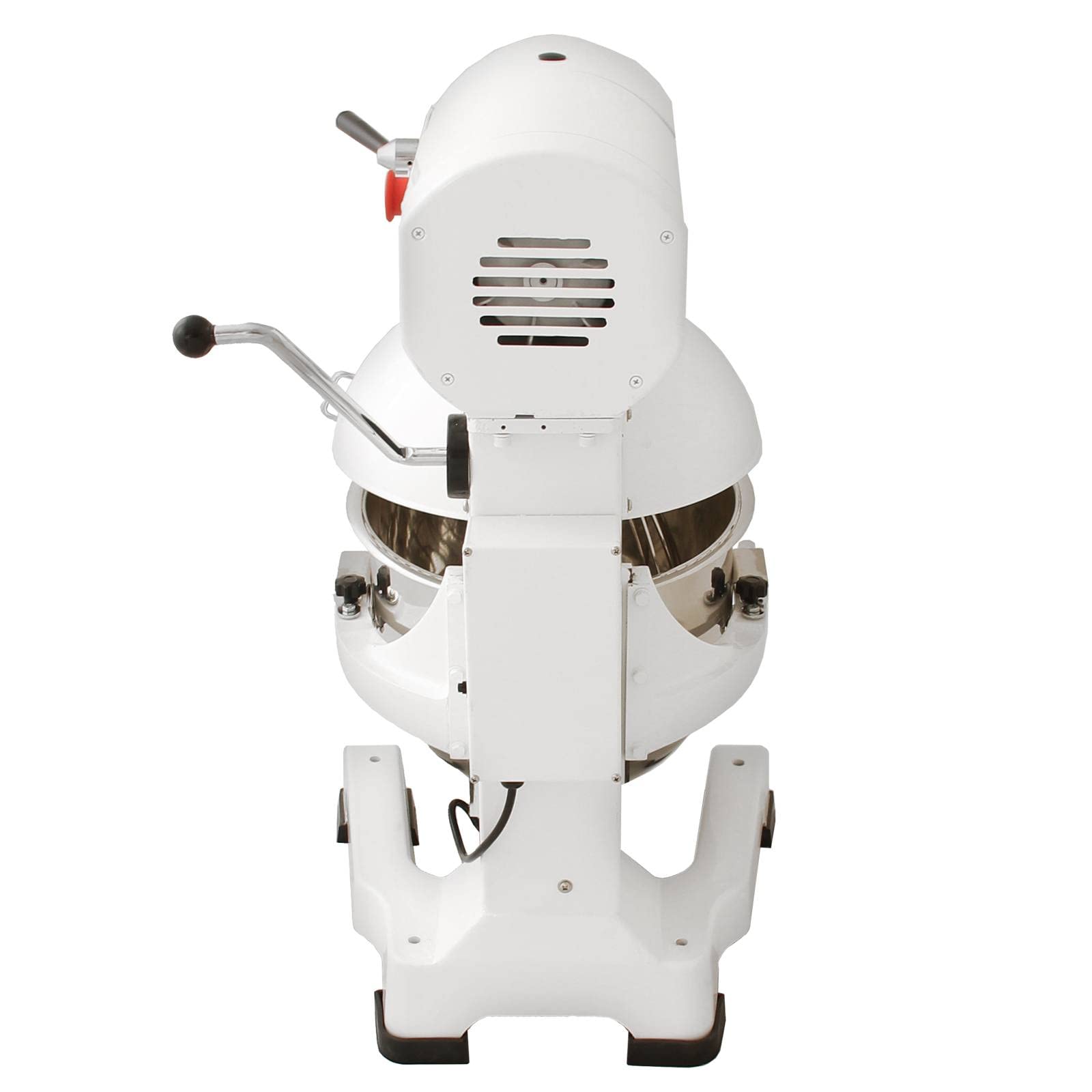 KuKoo - Batidora de batidora planetaria para amasar profesional de 20 litros con 3 accesorios
