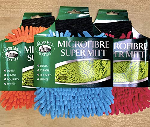 GMT - Manoplas de microfibra (3 unidades)