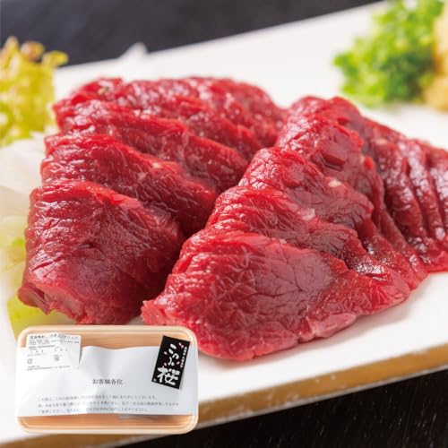 定期便[冷蔵お届け][選べる回数]上馬刺し 赤身 約150g ブランド馬肉「このみ桜」馬刺し用醤油付き[馬庵このみ]馬刺し 馬肉 赤身ブロック 国産 九州産 定期便 (1回お届け)