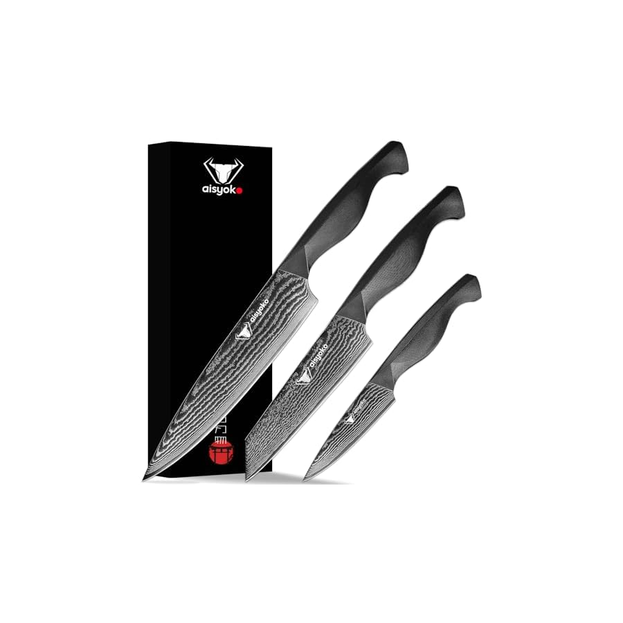 8C-Damascus-Knife-Set-3PC-Chef-KnifeKitchen-knifeparing-knifeHigh-Carbon-Stainless-SteelErgonomic-Full-Tang-ABS-Anti-Skid-HandleProfessional-Japanese-Cooking-Knife-with-Luxury-Gift-Box aisyoko 8C Damascus Knife Set 3PC Chef Knife,Kitchen knife,paring knife,High Carbon Stainless Steel,Ergonomic Full Tang ABS Anti-Skid Handle,Professional Japanese Cooking Knife with Luxury Gift Box