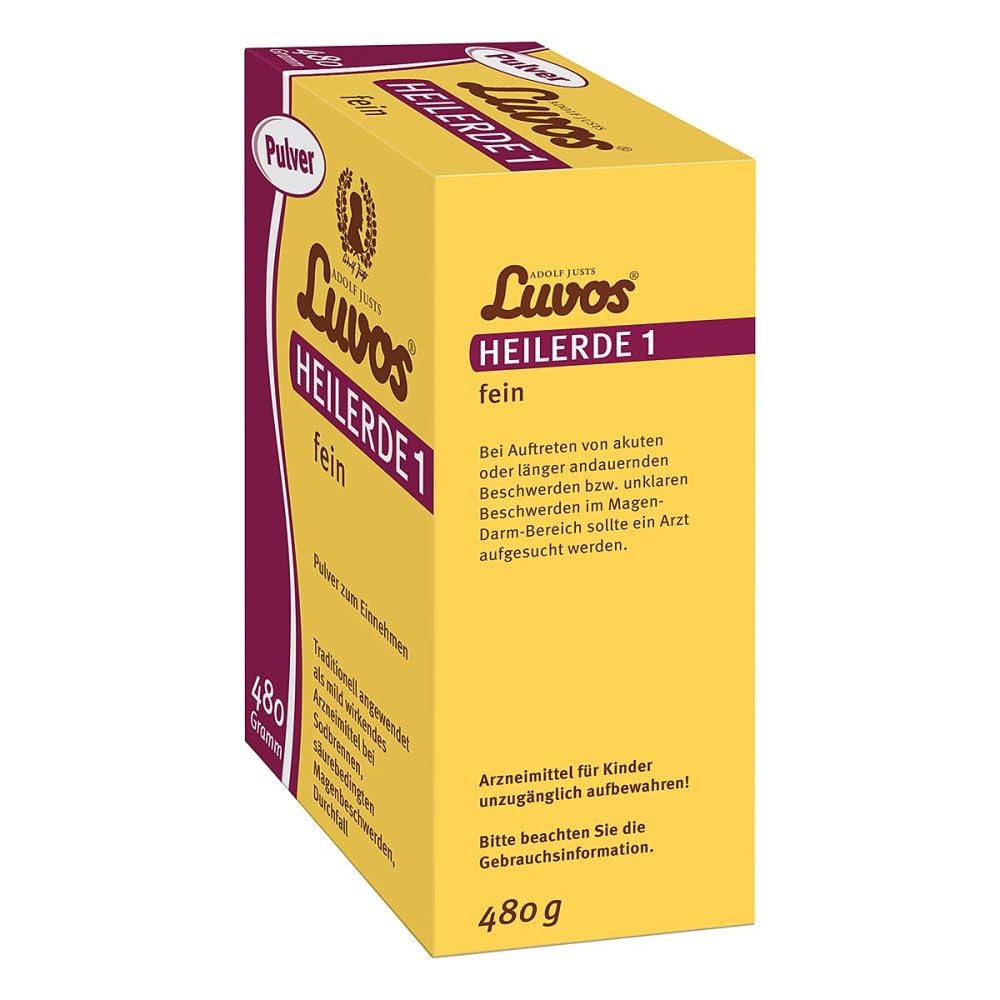 Luvos Heilerde 1 fein Pulver bei Sodbrennen, 480 g Poudre