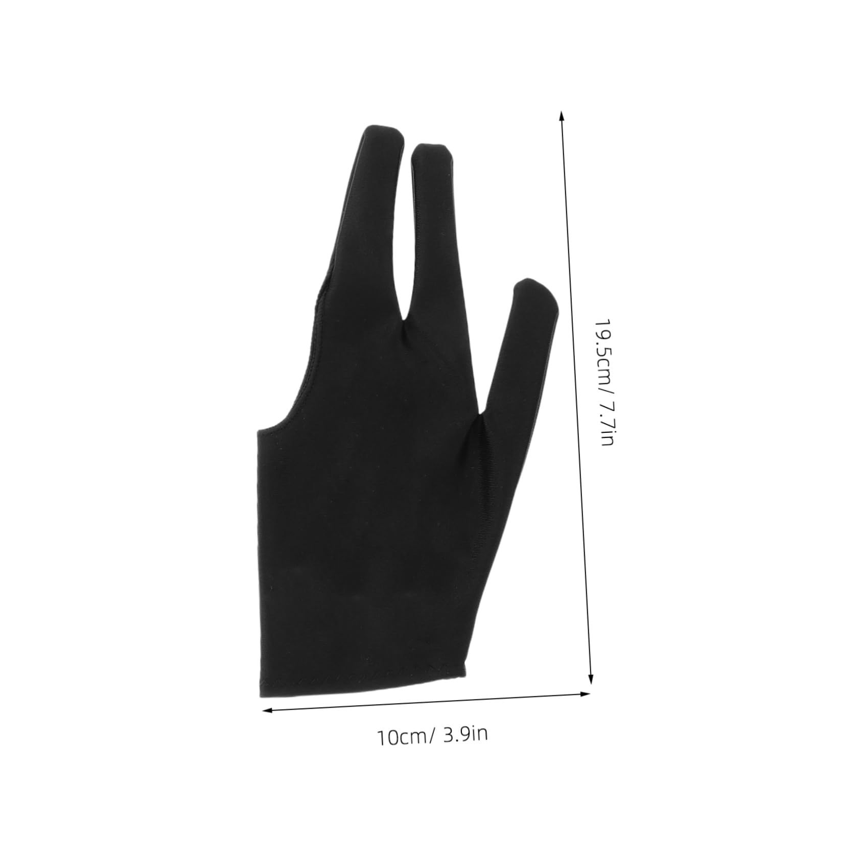 HANABASS 8pcs Set Yoyo Gloves Set Three Finger Slip Gloves for Yoyo Tricks Billiard Training Breathable Comfortable Wear Resistant for All Skill Levels