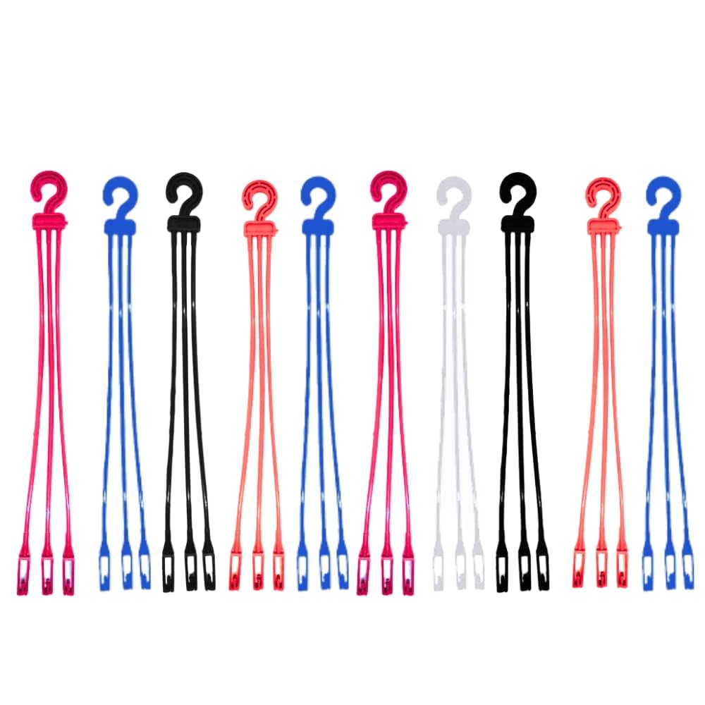 KUMUDAM Plastic Hangers for Hanging Basket/Pots (Multicolor) Pack of 10 | Hangers for Hanging Pots | Planter Holder | Plastic Hanging Basket Hooks | Flower Pot Hangers for Outdoor and Indoor | (B0CS9VHHT9) Amazon Price History, Amazon Price Tracker