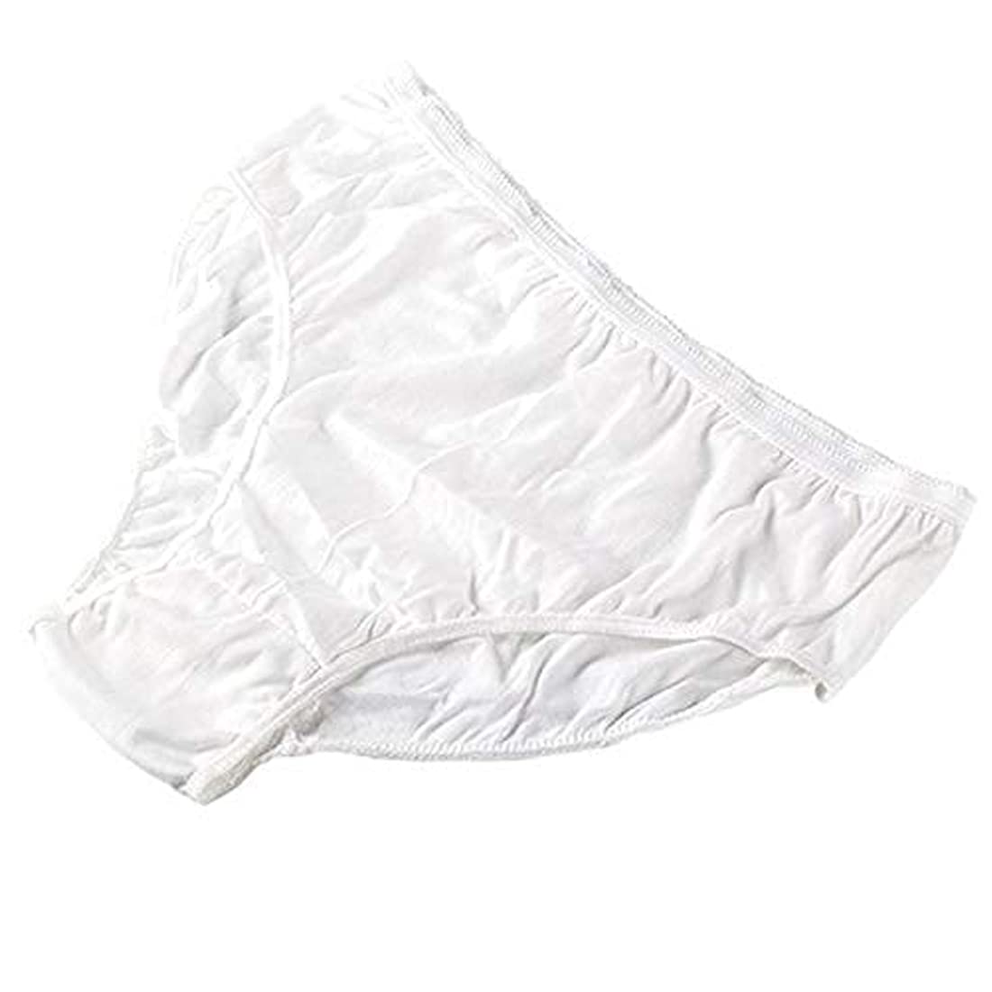 d-core Panties Women Girls Cotton Women's Disposable Free Size (100% Soft Breathable Cotton Panties for Women Underwear Full Coverage High Leg Cut Panties Cotton (20 Pices Packs) b White-picture-30