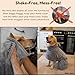 SOGGYDOGGY® UK: Luxuriöser Hunde-Trocknungsmantel, super saugfähiger Mikrofaser-Hunde-Bademantel mit Kapuze, schnell trocknend in Minuten, dicker & weicher Bademantel - Bad, Pflege & Reise, bedeckt