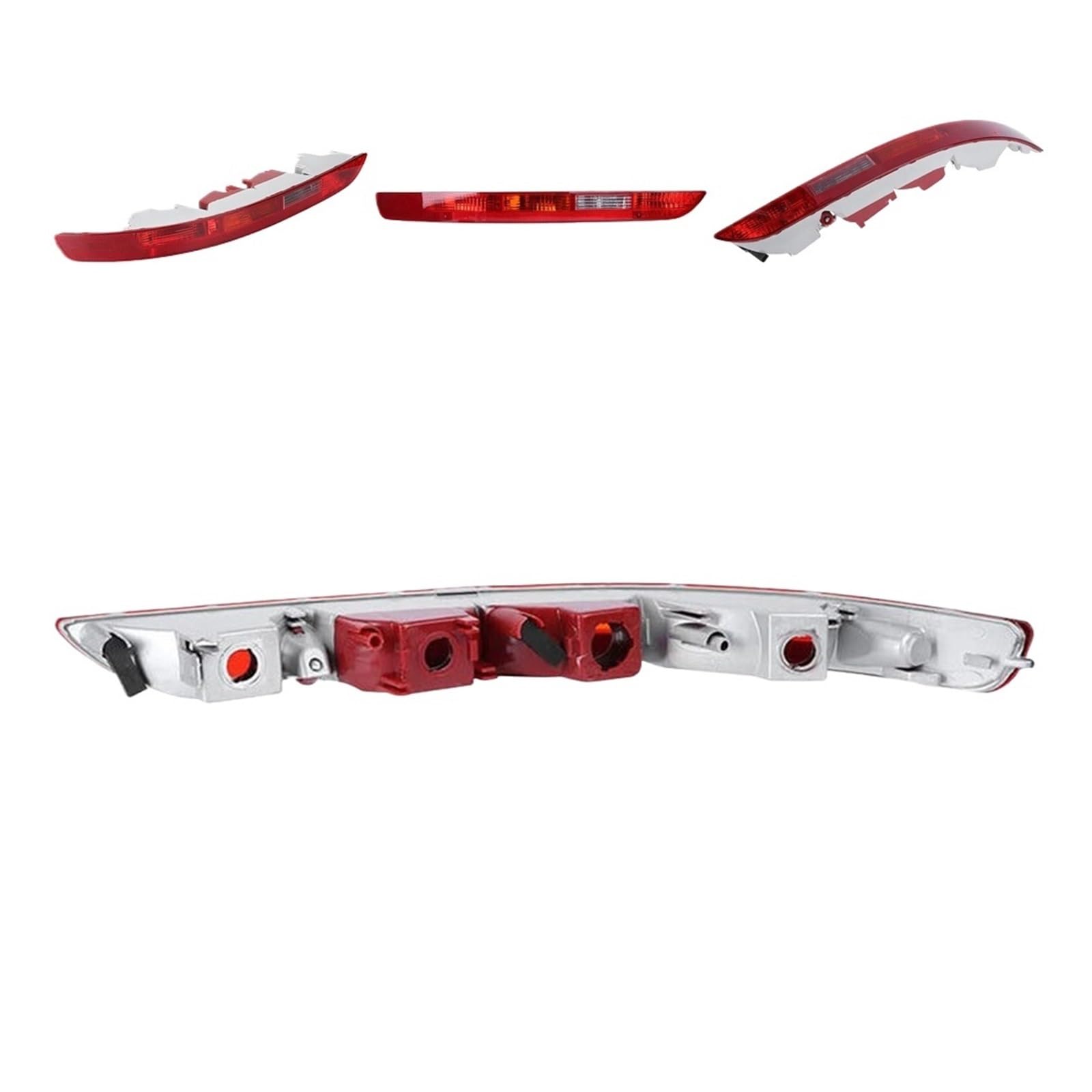 feux arrière Feu antibrouillard pour pare-chocs pour arrière, 4 trous, Compatible avec Q5 2009 – 2017(Right)
