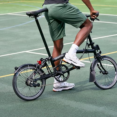 Brompton Folding Commuter Bike C Line 6-Speed | Compact,