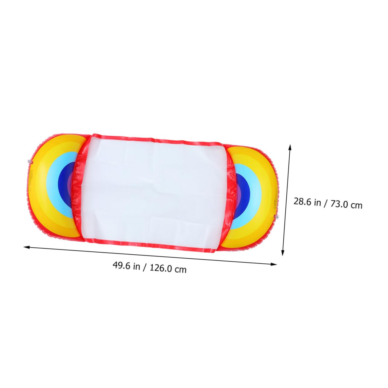 TOYANDONA Amaca Gonfiabile Piscina Anello Gonfiabile Boa Galleggiante Gonfiabili per Adulti Galleggianti Portatili Letto Gonfiabile per Piscina Materassino Galleggiante per Nuoto