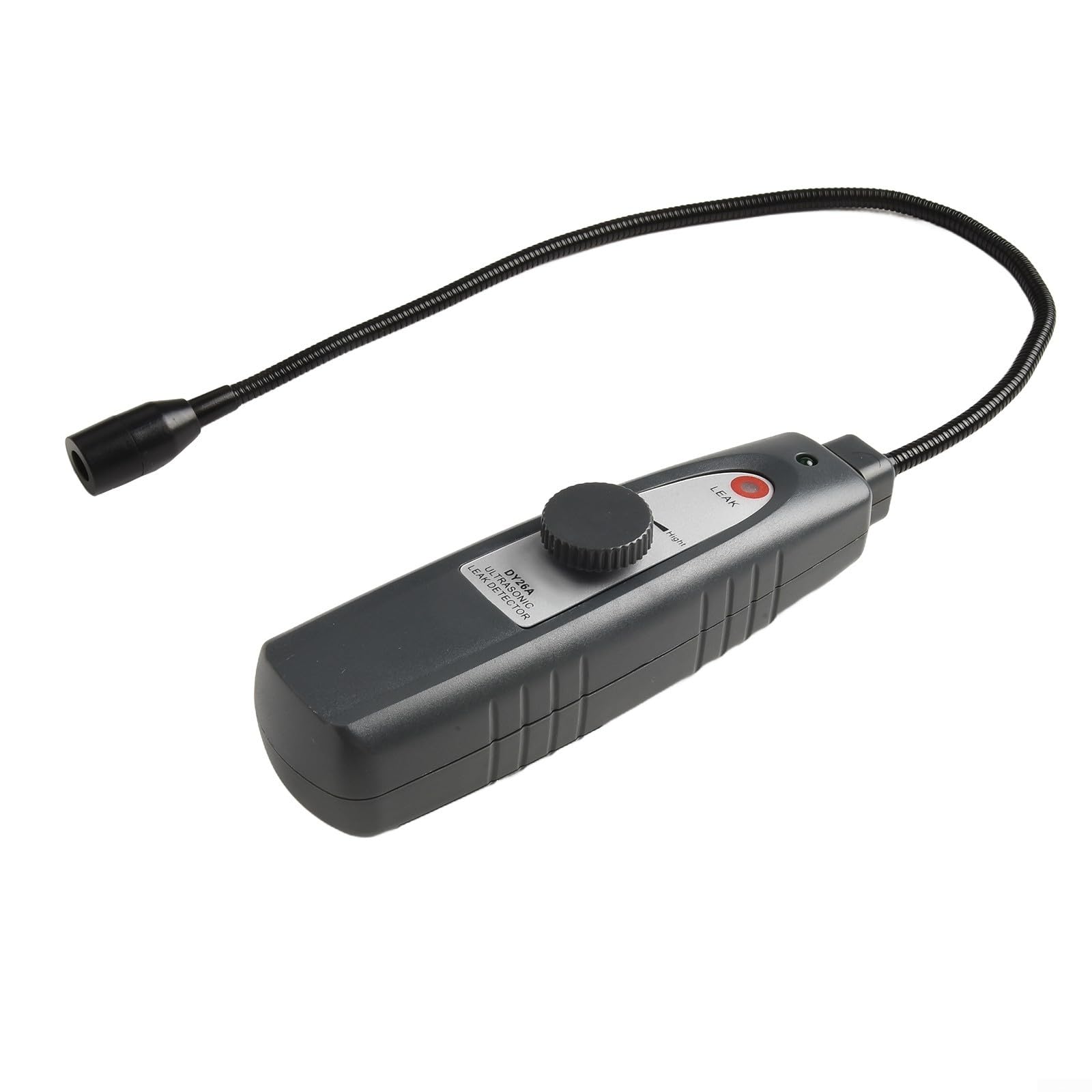 Detector de fugas para prueba de vacío de presión de gas de aire, agua, con alarma de luz de sonido y conector de auriculares, herramienta de diagnóstico portátil para freno de CA