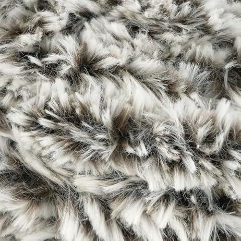 Faux Fur Yarn by Loops & Threads - Yarn for Knitting, Crochet, Weaving, and Arts & Crafts - Husky, Polyester, 10.5 oz Cover