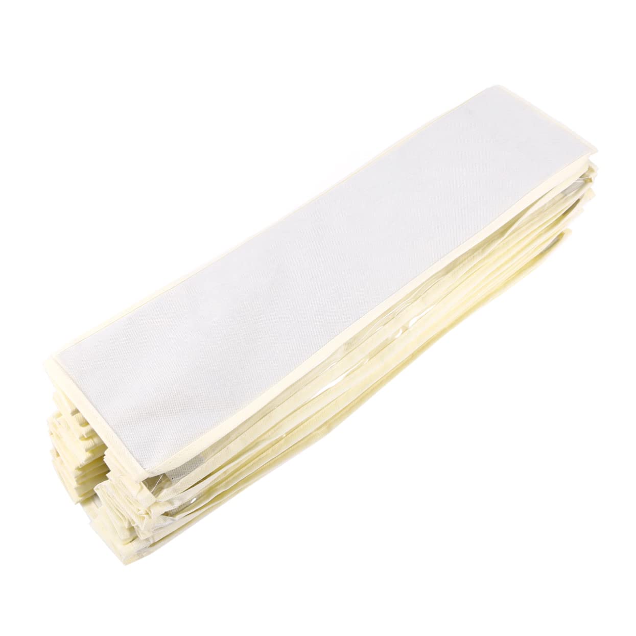 Organizador de Zapatos 26 Bolsillos Grandes, Colgador sobre Puerta | Poliéster y Metal, Gancho Incluido, para Pasillos Estrechos y Dormitorio, Beige