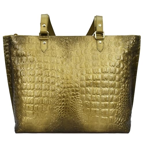 Image of Anuschka Women's Original Hand-Painted Genuine Leather Large Zip Top Tote