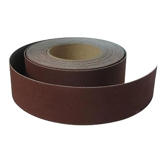 Maverick Abrasives Drum Saer Sapaper Roll 4 X 25 Yards Premium Aluminum Oxide Cloth Backed Made in USA 36 Grit, Maroon