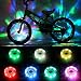 DAWAY Rechargeable Bike Wheel Lights - A16 Cool Led Kids Bicycle Spoke Lights, 2 Tire Pack, Safety Hub Accessories for Boys Girls Adults, Waterproof, Super Bright, Fun Cycling Gifts, 6 Month Warranty