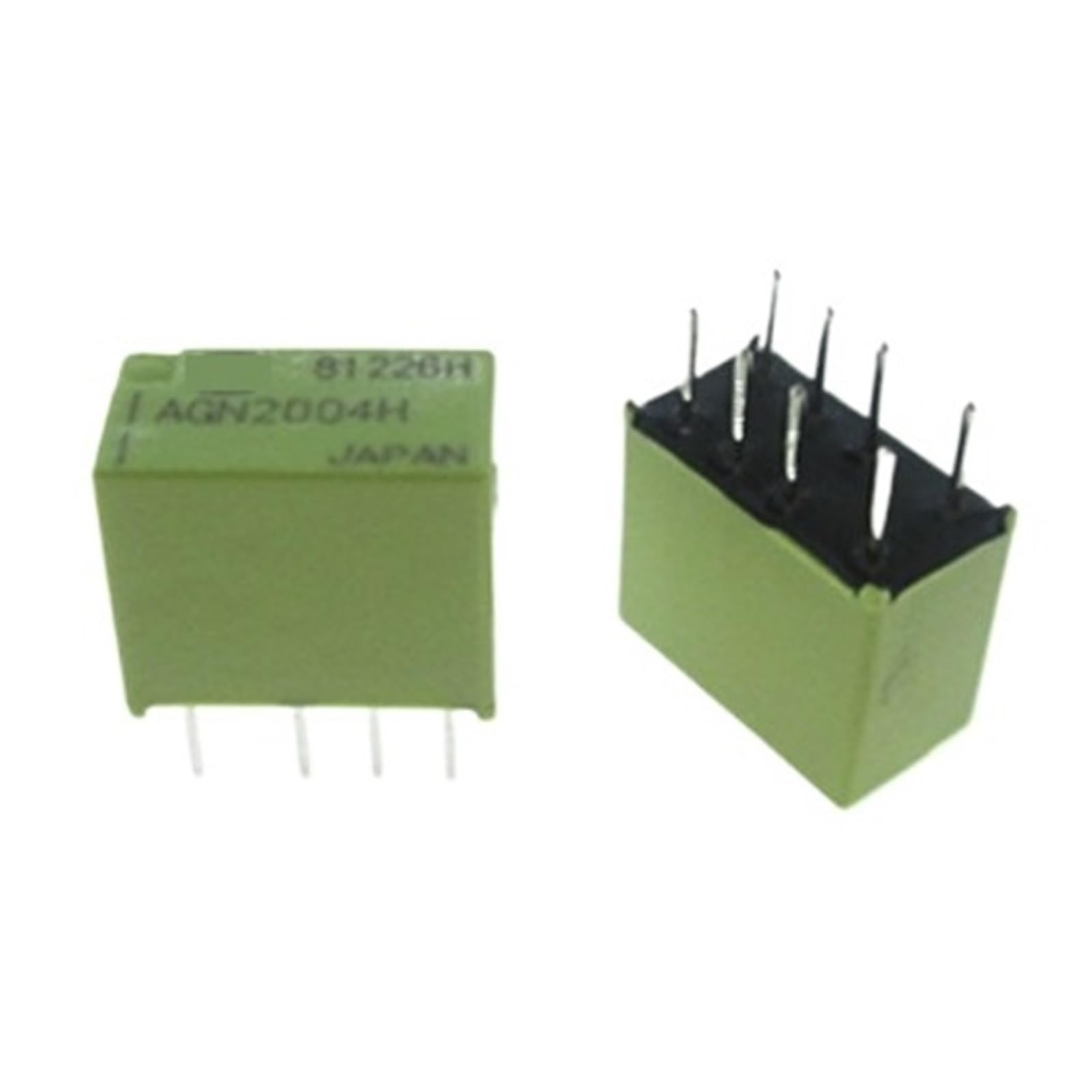 Relais AGN2004 4V à faible consommation pour commutation de signal précise, 10 PCS