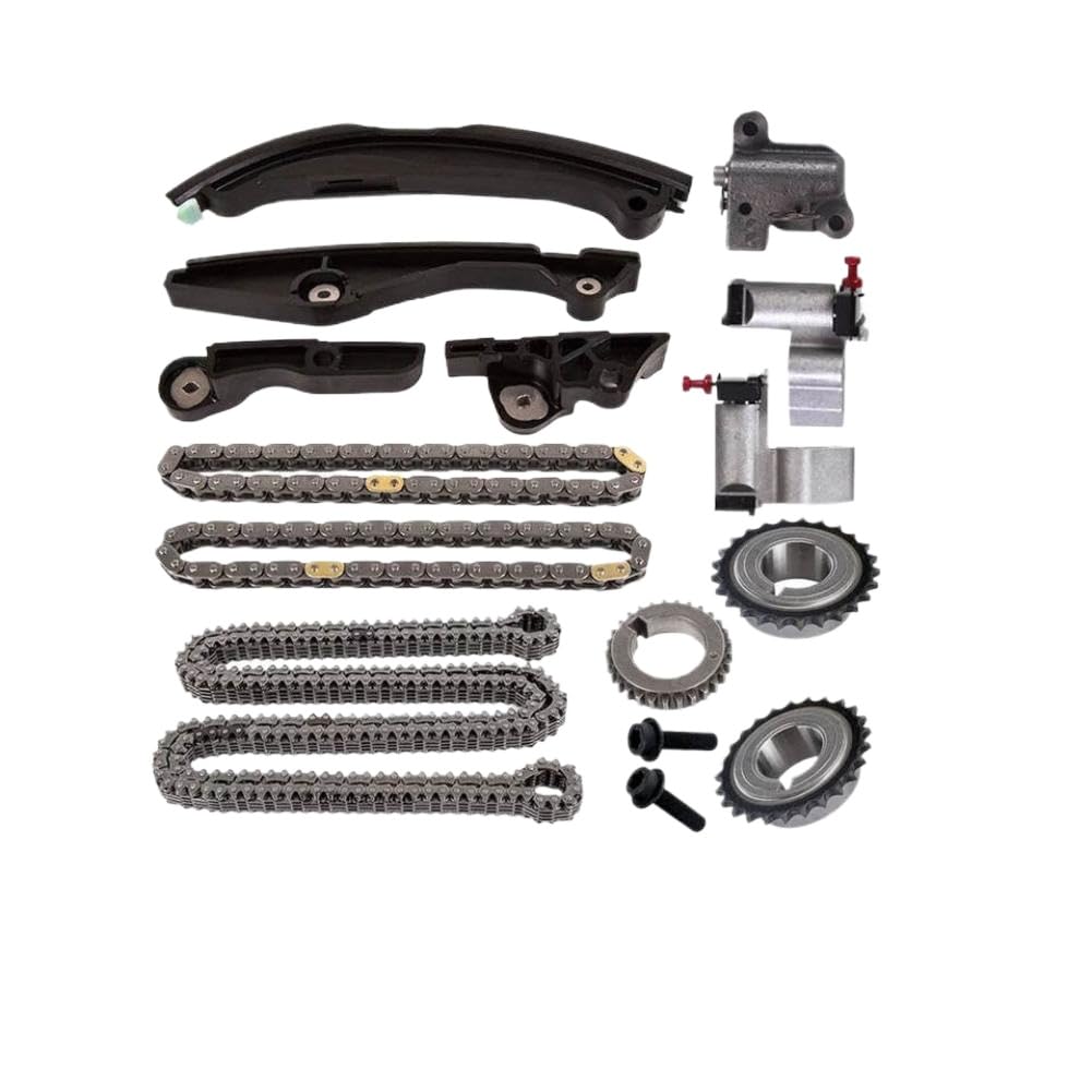 Kit catena di distribuzione compatibile con Explorer Flex Fusion Taurus CX-9 MKS MKT 3.5L 3.7L V6 GAS