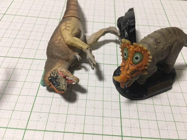 Amazon.co.jp: 原色恐竜大図鑑 ティラノサウルス シノケラトプス