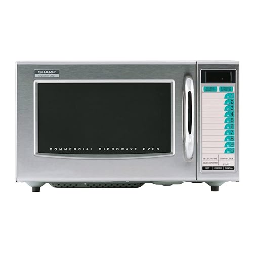 Sharp Horno de microondas comercial de servicio medio (15-0427) Categoría: Microondas, R-21LTF