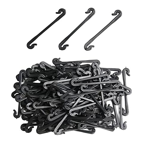 Ximimark 100 pcs Garden Plants Bundled Buckle Grape Vines Vegetable Strapping Clips Greenhouse Vegetables Stems Fixing Ring Fasteners Tool New Cover