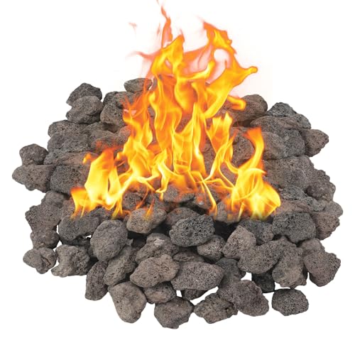 vchin 20LB Black Lava,Lava Rock...