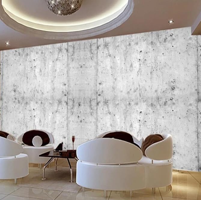 Papier peint 3D photo murales industriel en ciment 250x175 cm - 2