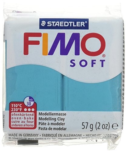STAEDTLER Fimo Soft Polymer Clay 2 Ounces-8020-39 Peppermint